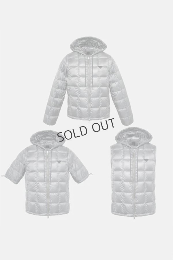 画像2: {SOLD}TAION EXTRA UTILITY PERFORMANCE WEAR HOODIE INNER DOWN SET{TAION-EX-W06SET-GRY-BJA} (2)