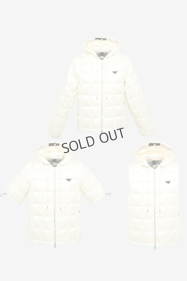 画像2: {SOLD}TAION EXTRA UTILITY PERFORMANCE WEAR HOODIE INNER DOWN SET{TAION-EX-W06SET-WHT-BJA} (2)