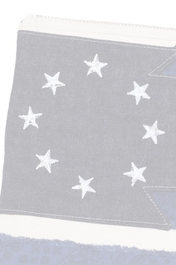 画像3:   TMT ティーエムティー NATIVE U.S.FLAG CLUTCH BAG{-AHA} (3)
