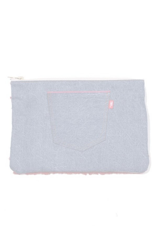 画像3:   TMT ティーエムティー NATIVE U.S.FLAG CLUTCH BAG{-AHA} (3)