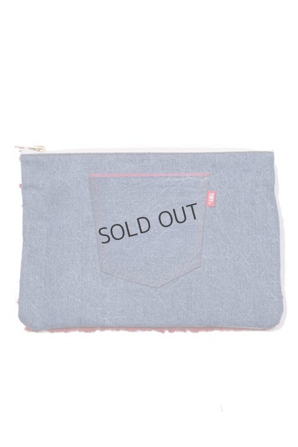 画像3: {SOLD}TMT ティーエムティー NATIVE U.S.FLAG CLUTCH BAG{-AHA} (3)