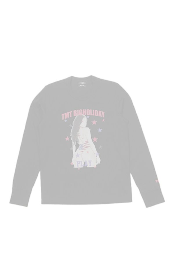 画像1:   TMT ティーエムティー L/SL BD SINGLE JERSEY(PLAY GIRL){-AHA} (1)