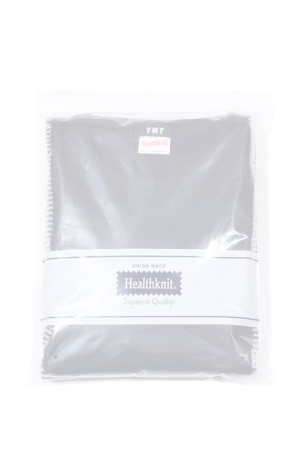 画像5:  {SOLD} TMT×Healthknit ティーエムティー×ヘルスニット WAFFLE PACK-TEE{TCS-F18HN01-NVY-AHA} (5)