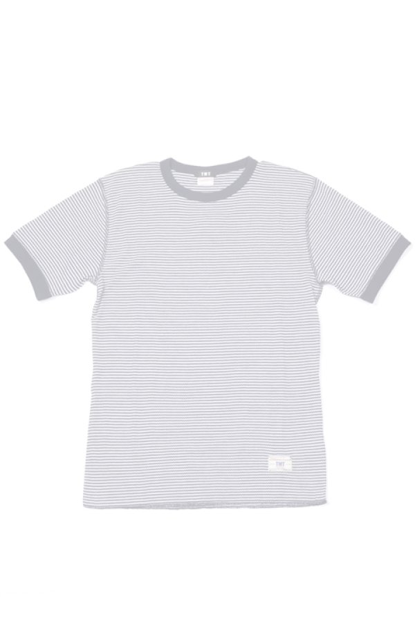 画像4:  {SOLD} TMT×Healthknit ティーエムティー×ヘルスニット WAFFLE PACK-TEE{TCS-F18HN01-WHT-AHA} (4)