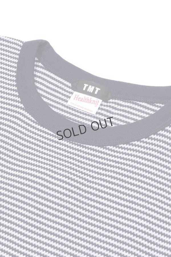画像5: {SOLD}TMT×Healthknit ティーエムティー×ヘルスニット WAFFLE PACK-TEE{TCS-F18HN01-WHT-AHA} (5)