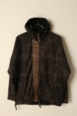 画像3: {SOLD}1piu1uguale3 ウノピゥウノウグァーレトレ 113 SPORT / THESAINT MAFIA / HOODED DOLMAN BZ RIBBON TAPE CAMO (KHAKI CAMO){-BCA} (3)