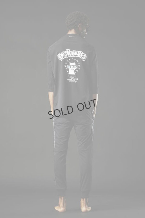 画像2: {SOLD}1piu1uguale3 ウノピゥウノウグァーレトレ 113 SPORT / THESAINT MAFIA / T.S.M.C TAG RAGLAN 3/4{-BCA} (2)
