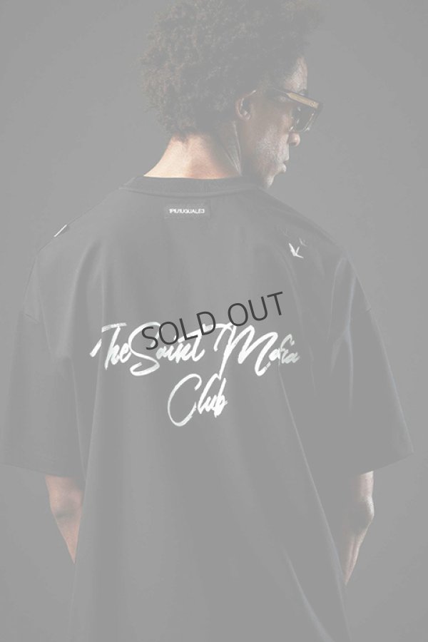 画像2: {SOLD}1piu1uguale3 ウノピゥウノウグァーレトレ 113 SPORT×THESAINT MAFIA BIG CREW FRONT AND BACK SIGN{-BDS} (2)