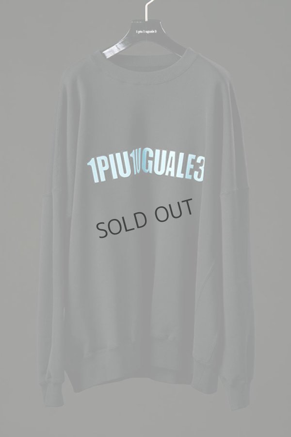 画像4: {SOLD}1piu1uguale3 ウノピゥウノウグァーレトレ 113 SPORT×THESAINT MAFIA HEAVY FRENCH BIG CREW PO{-BDA} (4)