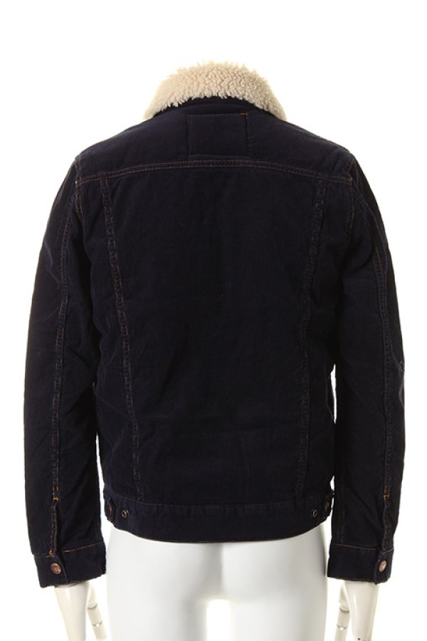 画像2: 【 50%OFF セール42,900円→21,450円】 TMT ティーエムティー CORDUROY VINTAGE BOA Gジャン{-AEA} (2)