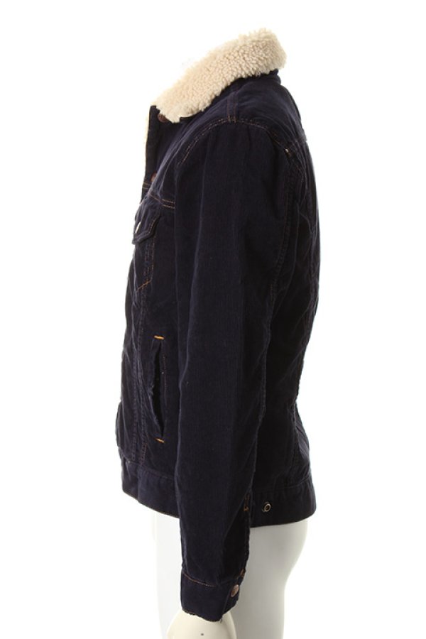 画像3: 【 50%OFF セール42,900円→21,450円】 TMT ティーエムティー CORDUROY VINTAGE BOA Gジャン{-AEA} (3)