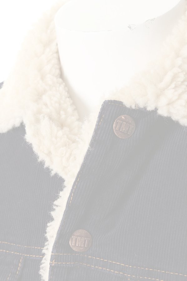 画像4:   TMT ティーエムティー CORDUROY VINTAGE BOA Gジャン{-AEA} (4)
