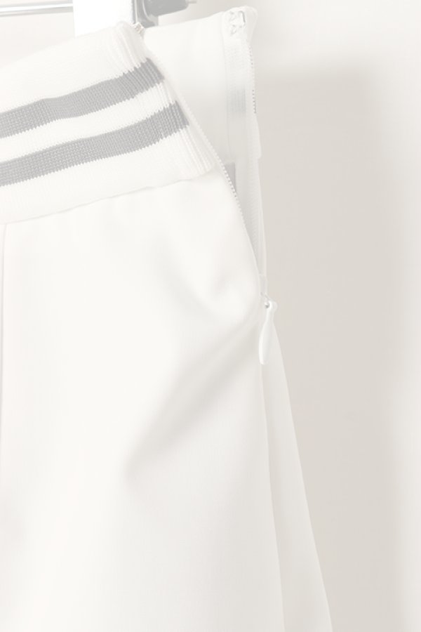 画像3:   TFW49 ティーエフダブリューフォーティーナイン WRAP PLEATED SKIRT{-BDS} (3)