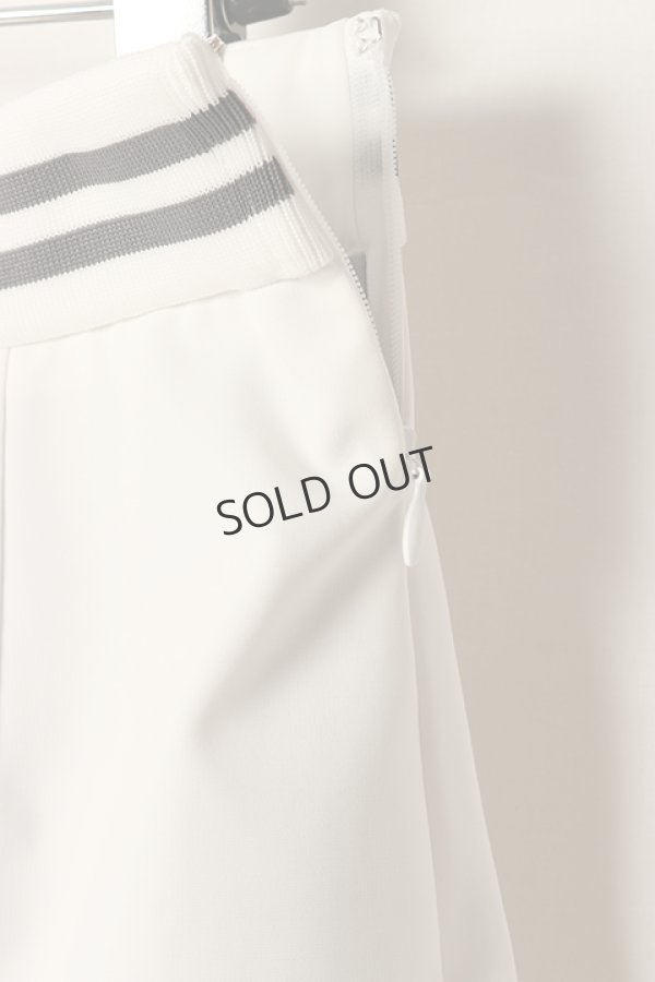 画像3: {SOLD}TFW49 ティーエフダブリューフォーティーナイン WRAP PLEATED SKIRT{-BDS} (3)