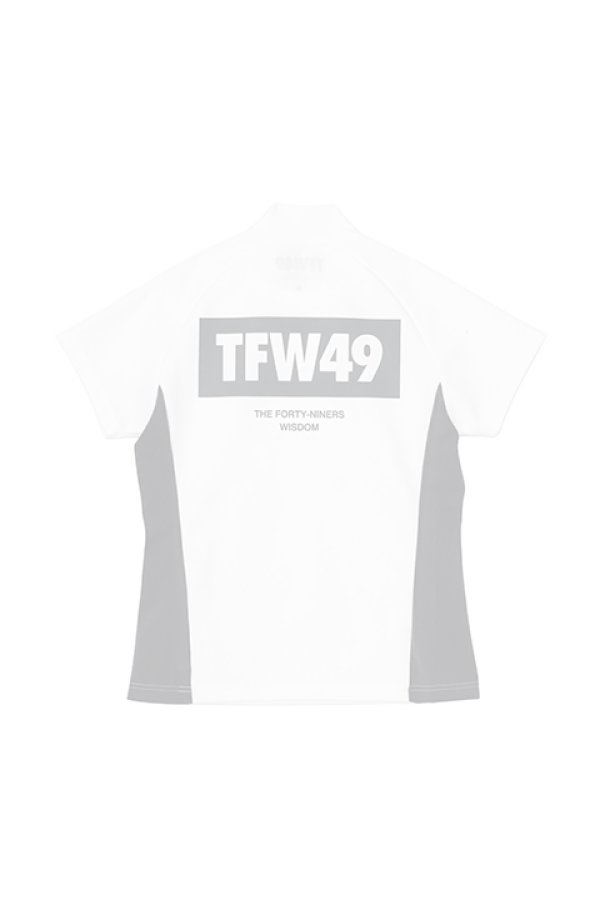 画像2:   TFW49 ティーエフダブリューフォーティーナイン SIDE MESH MOCKNECK T{-BDS} (2)