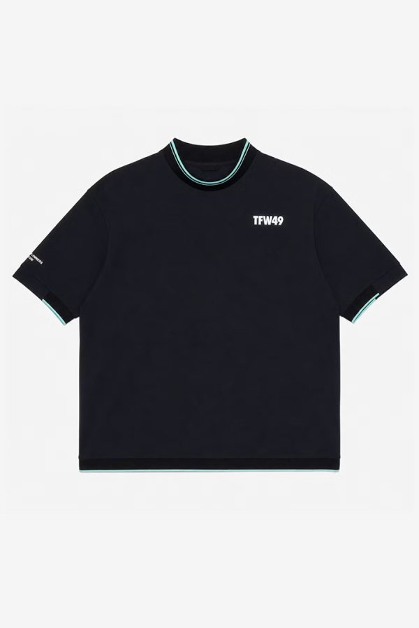 画像1: TFW49 ティーエフダブリューフォーティーナイン RELAX HALFMOCKNECK TEE{-BFS} (1)