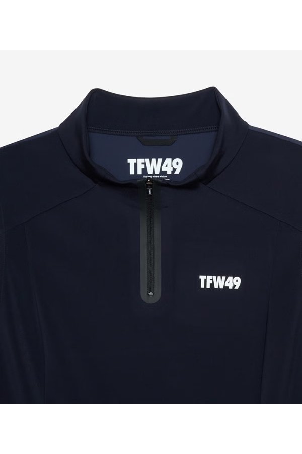 画像3: TFW49 ティーエフダブリューフォーティーナイン HALFZIP SLEEVELESS ONEPIECE{-BFS} (3)