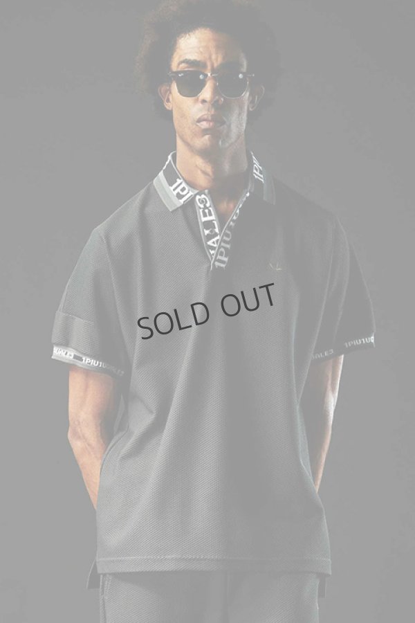 1PIU1UGUALE3 Unopiu Uno Guale Torre Polo Shirt Concho Button