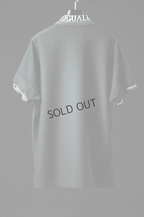 画像8: {SOLD}1piu1uguale3 ウノピゥウノウグァーレトレ 113 SPORT TECHNICAL MESH WIDE POLO{-BDS} (8)