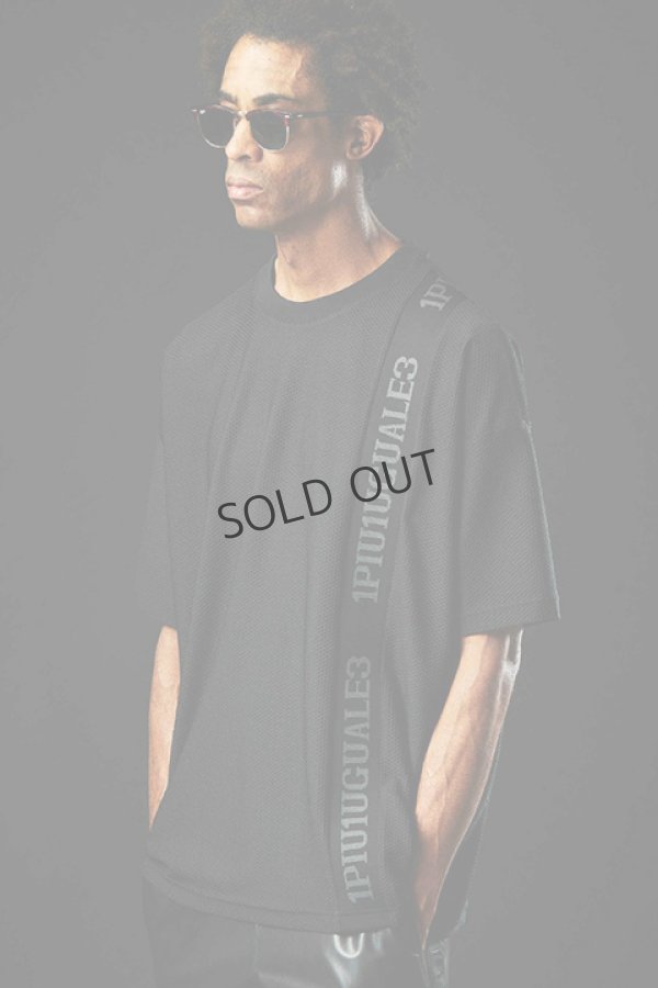 画像2: {SOLD}1piu1uguale3 ウノピゥウノウグァーレトレ 113 SPORT TECHNICAL MESH BIG CREW{-BDS} (2)