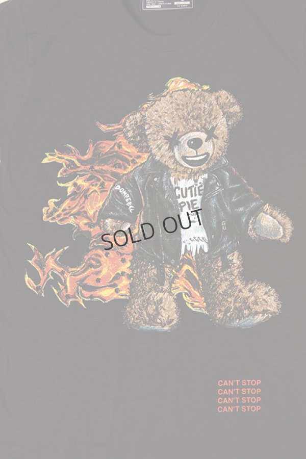 画像3: {SOLD}DOMREBEL ドムレーベル TOASTY T-SHIRT ブラックスワロフスキー/カスタムモデル{-AHS} (3)