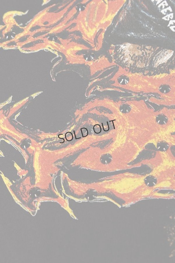 画像4: {SOLD}DOMREBEL ドムレーベル TOASTY T-SHIRT ブラックスワロフスキー/カスタムモデル{-AHS} (4)