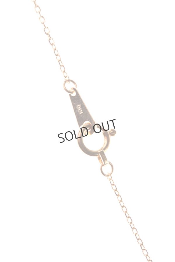 画像4: {SOLD}tink pink ティンクピンク パヴェハートイニシャル N ネックレス{-} (4)