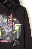 画像2: Tract トラクト SEA BIRD HOODED{TRFLP171NHD-BLK-AIA} (2)