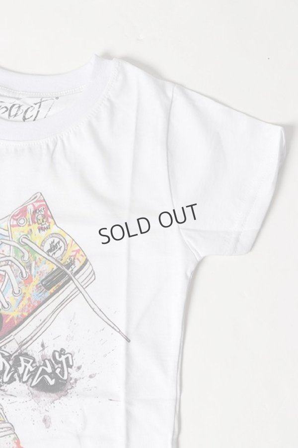 画像3: {SOLD}★KIDS/BABY★ Tract トラクト SNEAKERS T-SHIRT{-BJS} (3)