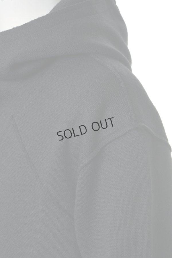画像5: {SOLD}KRIS VAN ASSCHE クリスヴァンアッシュ RAWEDGE HOODED SWAET SHIRT{102KV-TS02-F251-N001-} (5)