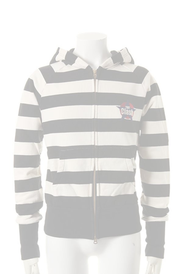 画像1:  {SOLD} TMT ティーエムティー 裏毛 BORDER ZIP PARKA{-AEA} (1)