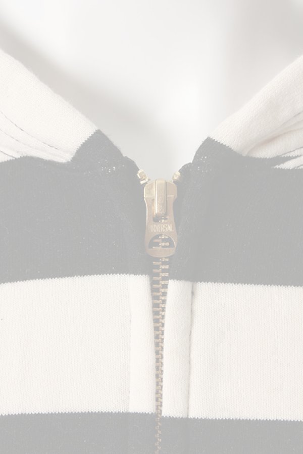 画像5:  {SOLD} TMT ティーエムティー 裏毛 BORDER ZIP PARKA{-AEA} (5)