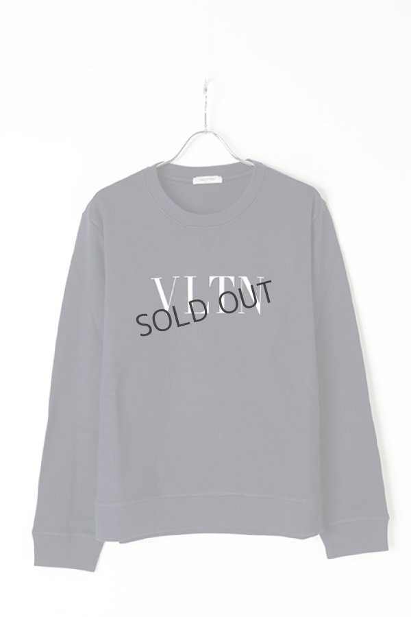 画像1: {SOLD}Valentino ヴァレンティノ VLTN L/S SWEAT{TV3MF10G3TV-NB4（NAVY）-BJS} (1)