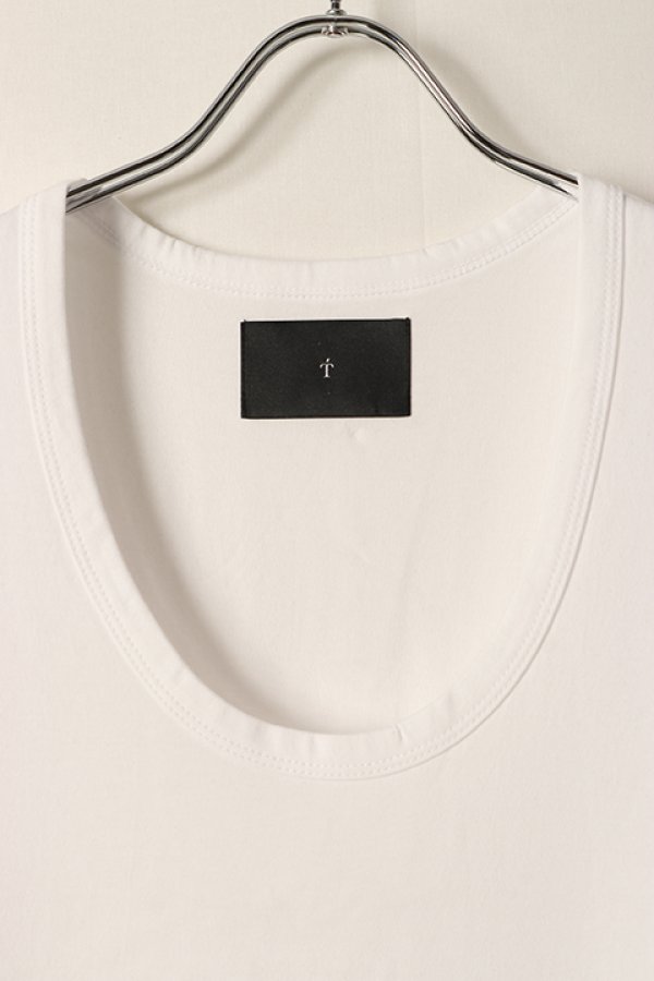 画像2: 【 20%OFF セール20,900円→16,720円】 T' ティー U Neck Short Sleeve Relax{-BDS} (2)