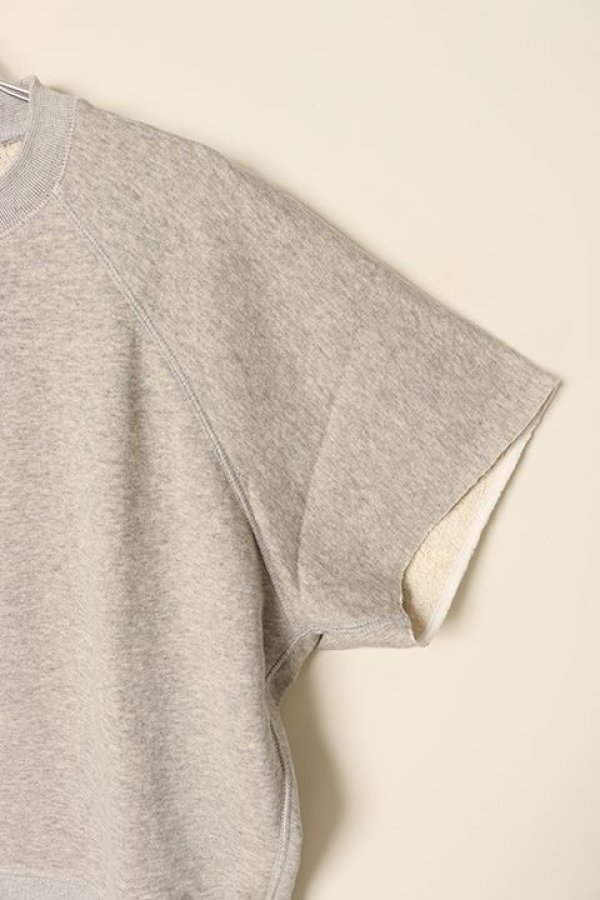 画像3: HEE_LEY ヒーリー 吊裏毛ロゴショートスリーブプルオーバー{-BCS} (3)