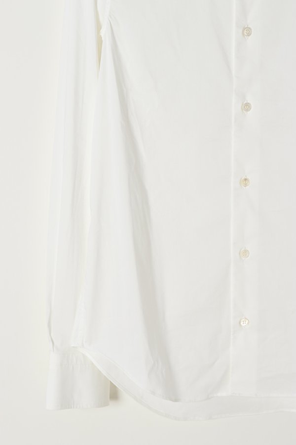 画像3: under bar アンダーバー Regular Collar Stretch White Shirts{-ADS} (3)