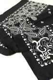 画像3: under bar アンダーバー Original Paisley BANDANA オリジナルペイズリーバンダナ{16A60901-09-BAA} (3)