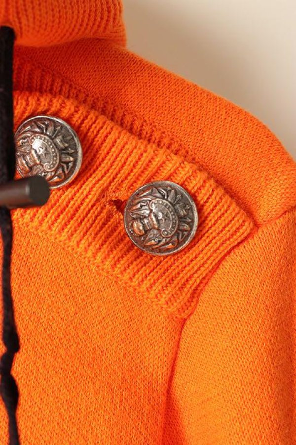 画像4: ☆Sランク BALMAIN バルマン フード付きコットンニット!! 美品 (4)