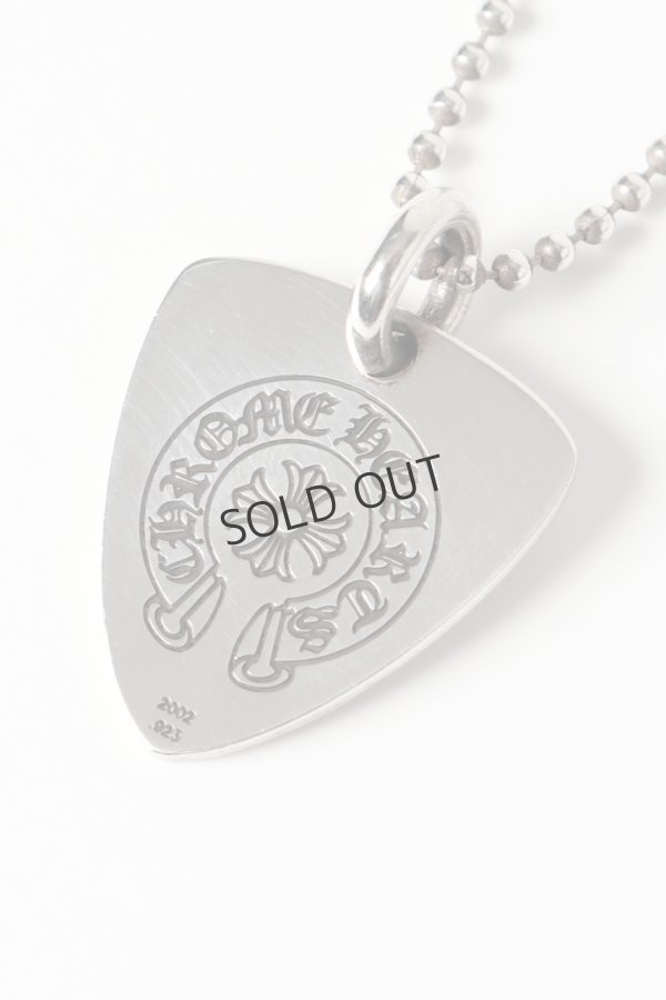 画像3: ☆新品未使用 Chrome Hearts クロムハーツ ギターピックペンダント/FUCK YOU/ダガー/GUITAR PICKチャーム (3)