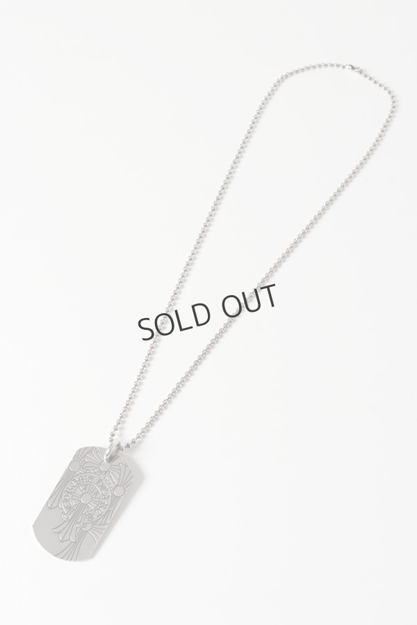 画像4: {SOLD}☆新品未使用 Chrome Hearts クロムハーツ ゴッドブレスワールド ドッグタグ ペンダント (4)