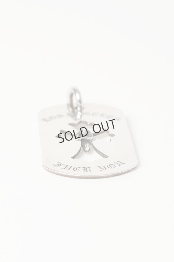 画像6: {SOLD}☆新品未使用 Chrome Hearts クロムハーツ ロサンゼルス限定 カットアウトクロスダガー ドッグタグ ペンダント (6)