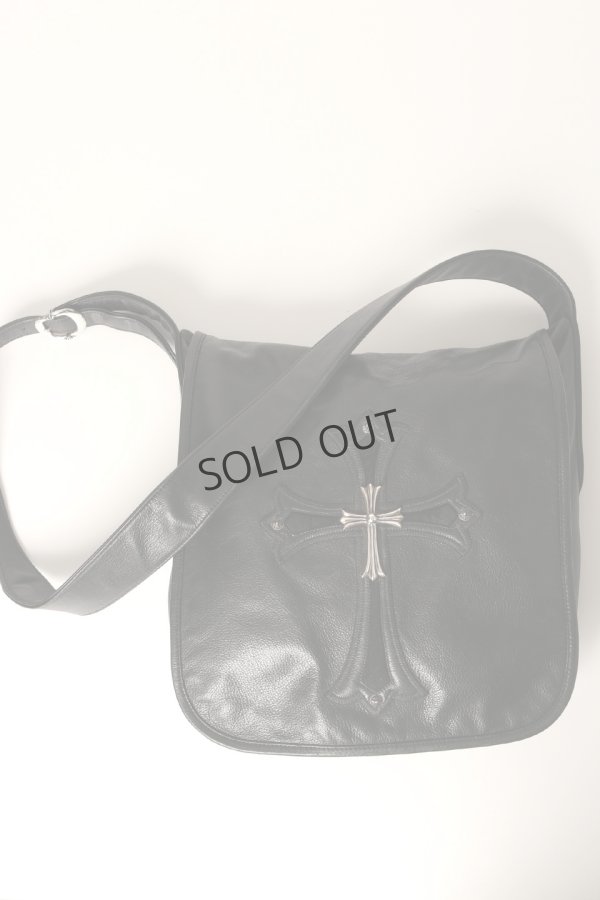 画像3: {SOLD}☆Sランク CHROME HEARTS クロムハーツ ラージクロス ショルダーバッグ (3)