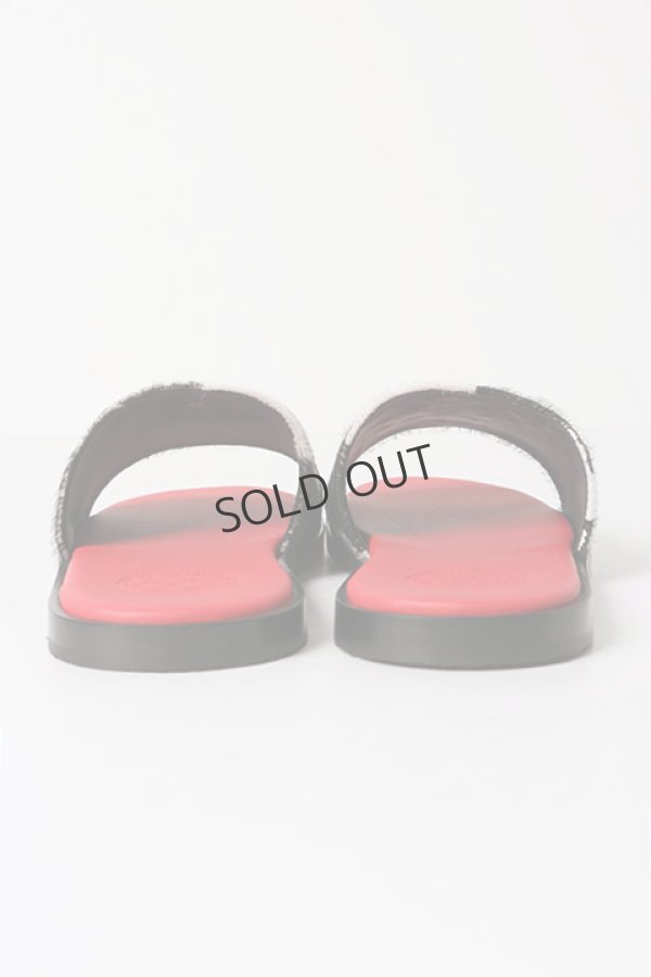 画像3: {SOLD}☆新品未使用 CHROME HEARTS クロムハーツ CHプラスパッチ ハラコレザーサンダル (3)