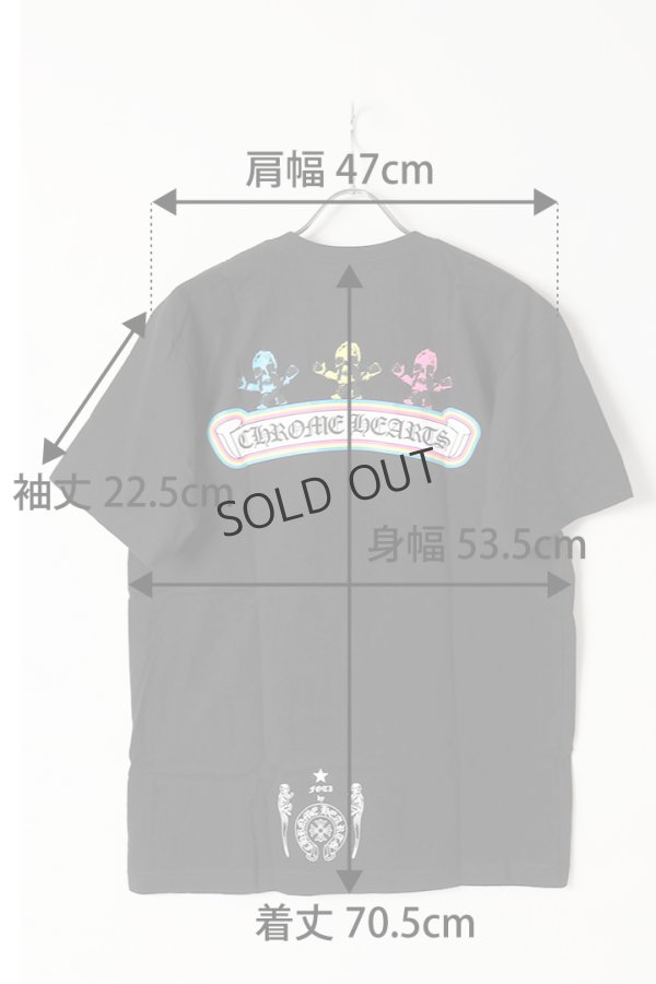 画像2: ☆新品未使用 CHROME HEARTS クロムハーツ フォティハリスティータ ショートスリーブTシャツ (2)