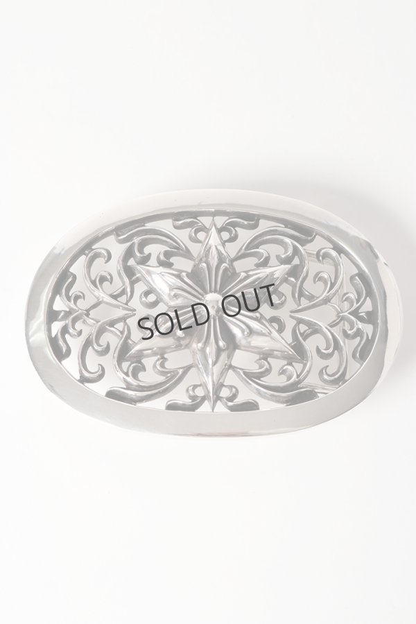 画像8: ☆新品未使用 CHROME HEARTS クロムハーツ エクストララージ オーバルスターバックルベルト (8)