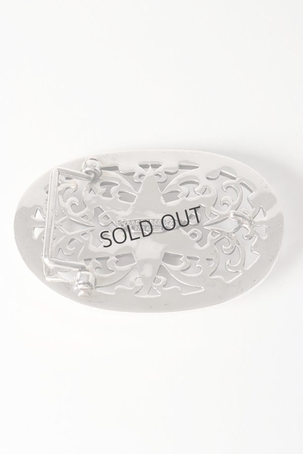 画像9: ☆新品未使用 CHROME HEARTS クロムハーツ エクストララージ オーバルスターバックルベルト (9)