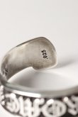 画像5: {SOLD}Chrome Hearts クロムハーツ スクロールラベル シルバーバングル/CH SCROLL LABEL BANGLE (5)