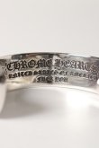 画像6: {SOLD}Chrome Hearts クロムハーツ スクロールラベル シルバーバングル/CH SCROLL LABEL BANGLE (6)
