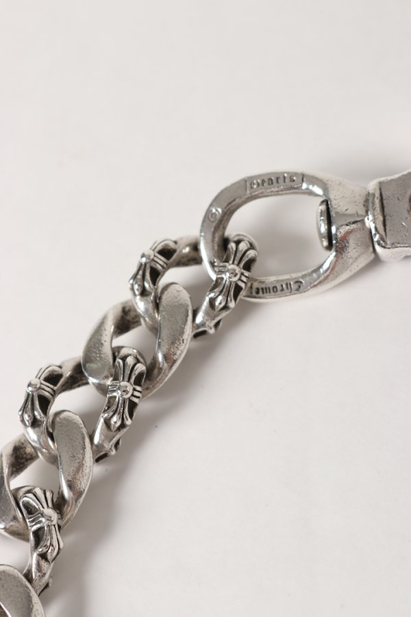 画像3: Chrome Hearts クロムハーツ 1クリップショートファンシー ウォレットチェーン シルバー (3)