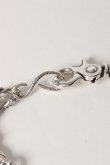 画像4: Chrome Hearts クロムハーツ 1クリップショートファンシー ウォレットチェーン シルバー (4)